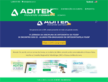 Tablet Screenshot of aditek.com.br
